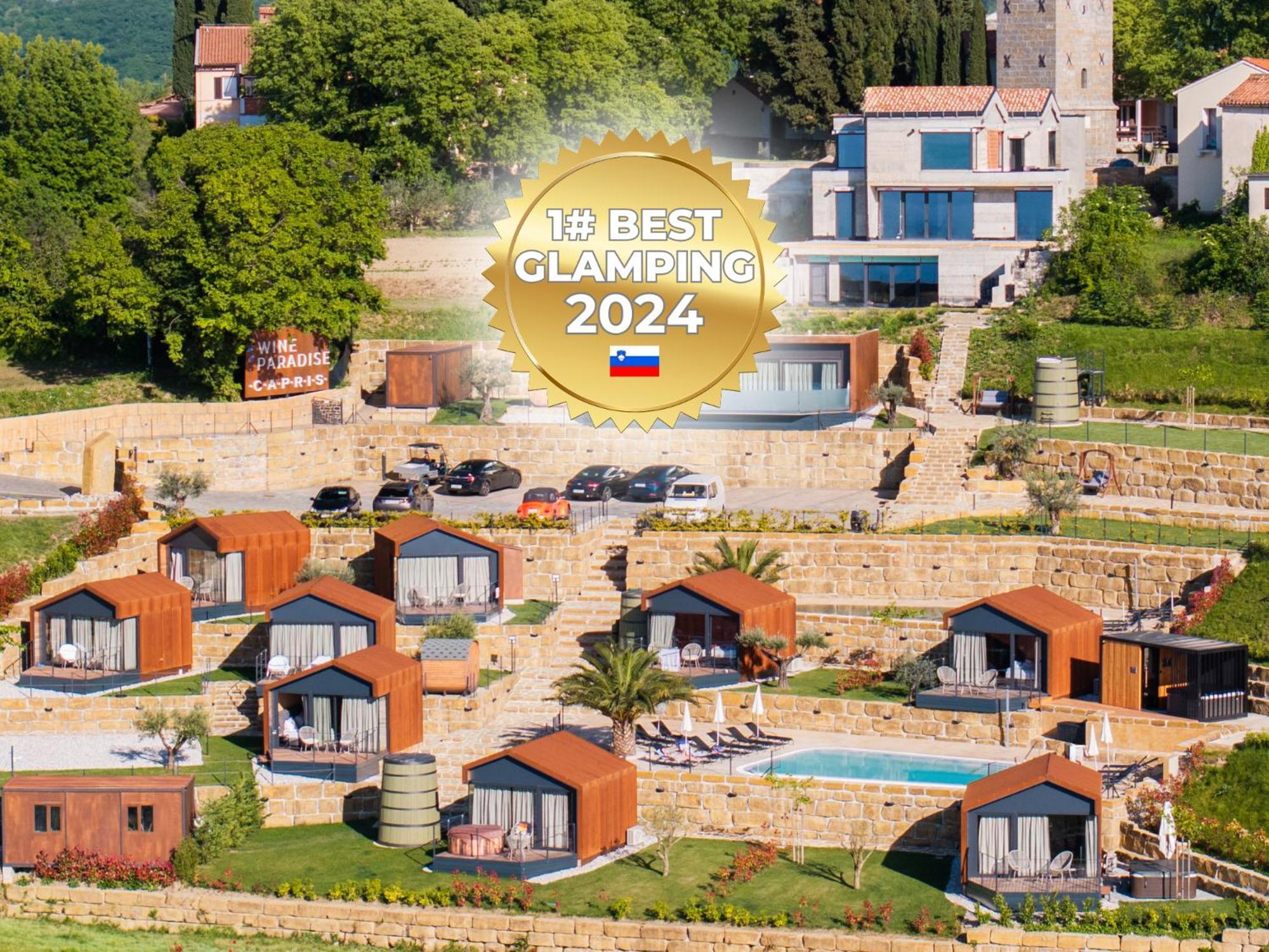 Wine Paradise - Glamping Resort Марезиге Екстериор снимка